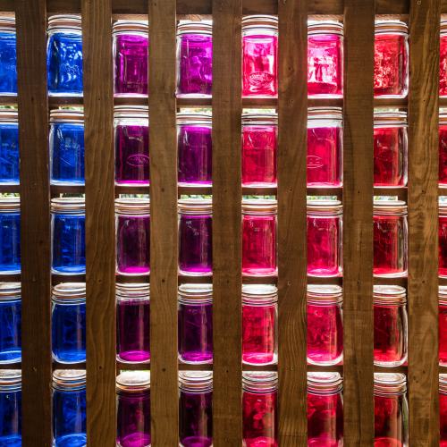 Dominique POTEVIN : Pots de couleurs