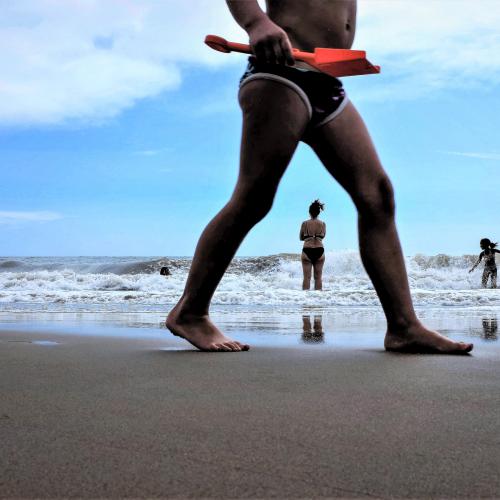 Pierre TRAN VAN NHIEU : La Grande Côte (La Palmyre)