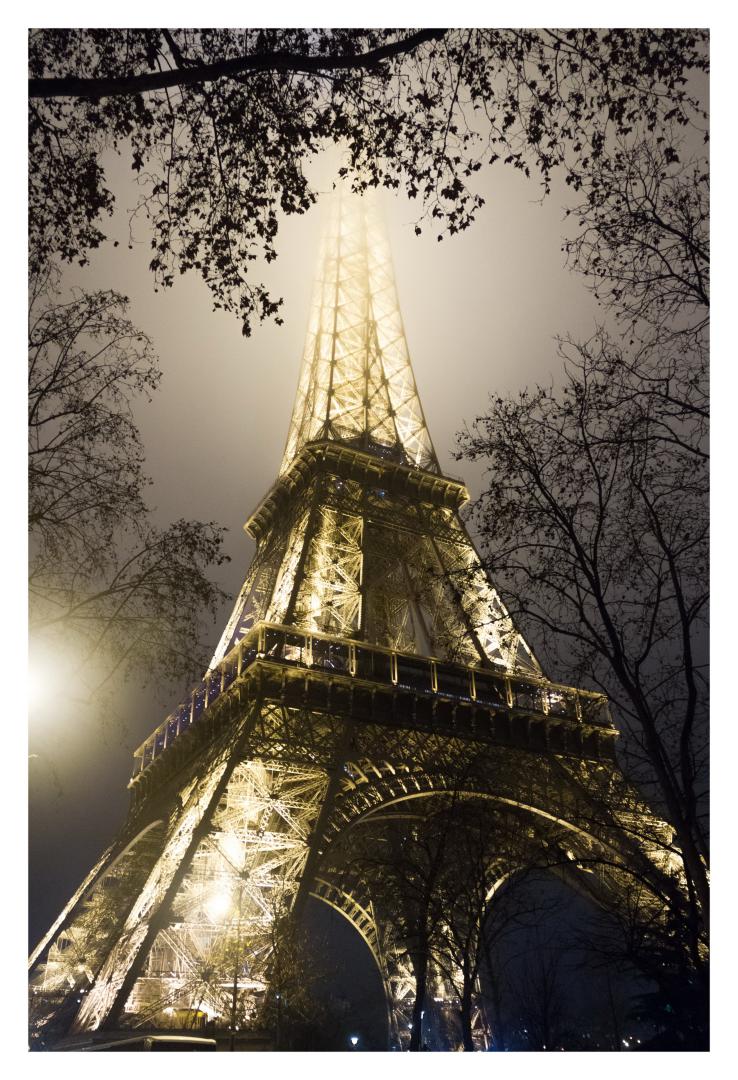 Michel Baloche - Paris (Tour Eiffel dans la brume)