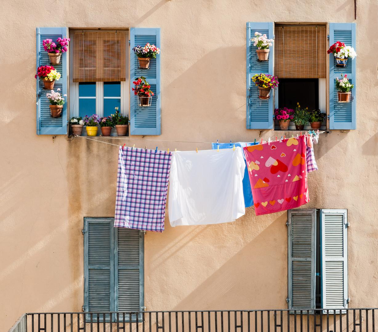 Dominique Potevin : Séchage (Le Panier - Marseille)