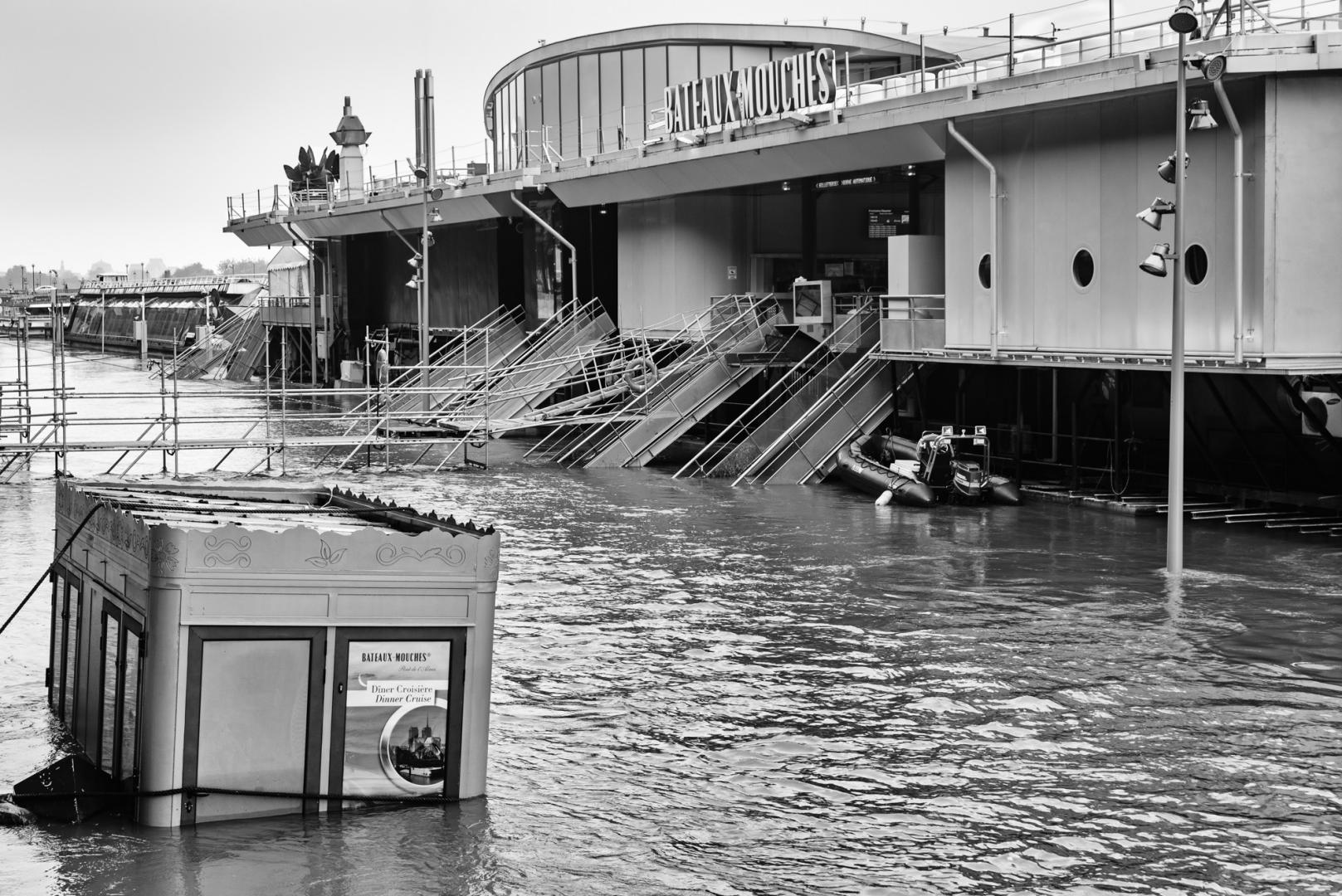 Dominique Potevin : Inondations Paris 2016 - 8