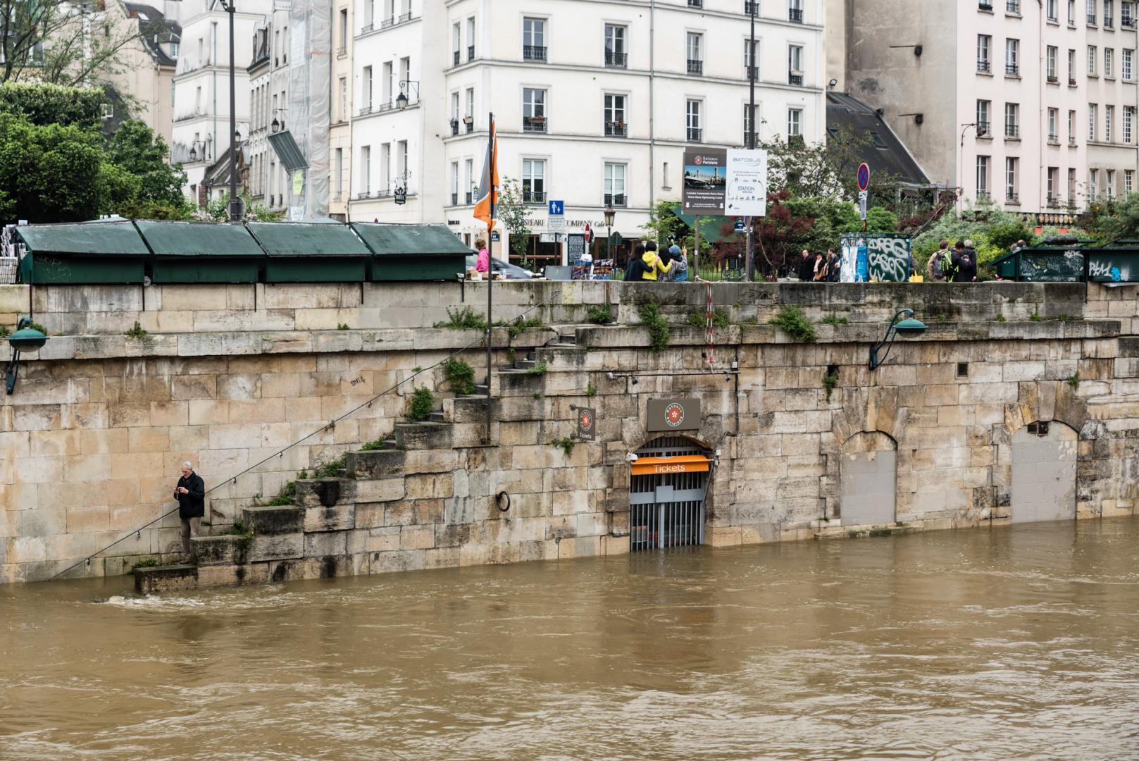 Dominique Potevin : Inondations Paris 2016 - 2