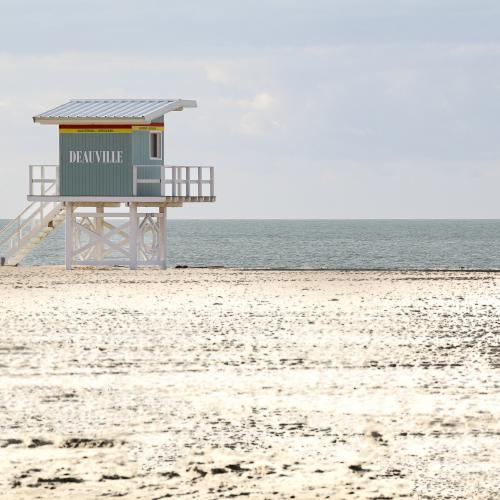 Sylvie ROSOVSKY : Plage de Deauville