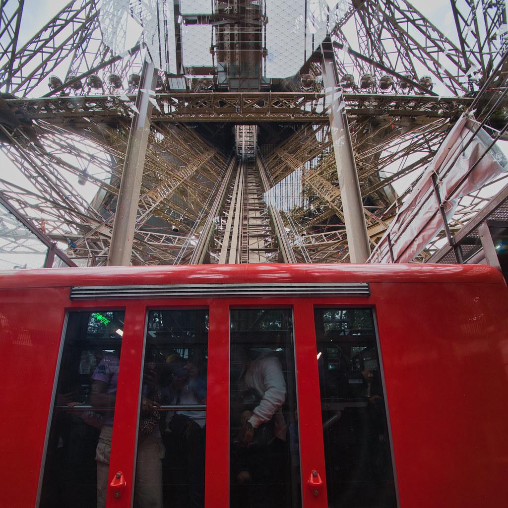 Eiffel Tower - Lift for the first &#38; second floor