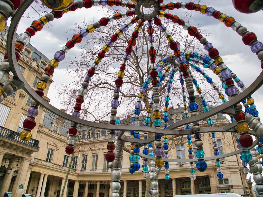 Subway station &#34;Palais Royal&#34; - Paris, place Colette