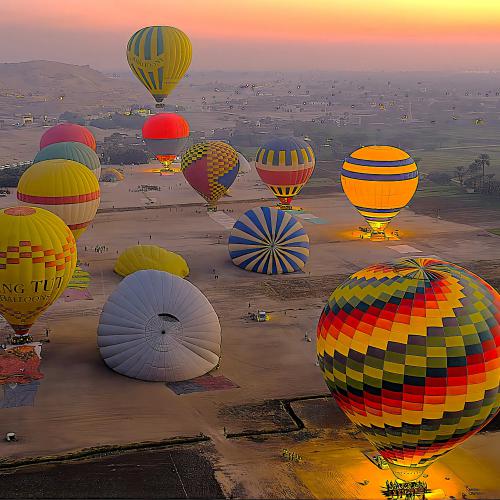 Pierre TRAN VAN NHIEU - Vue du Ciel (Egypte)
